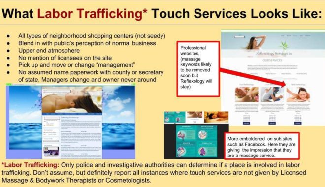 slideshow potential labor trafficking signs