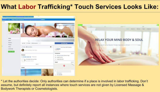 slideshow labor trafficking potential signs
